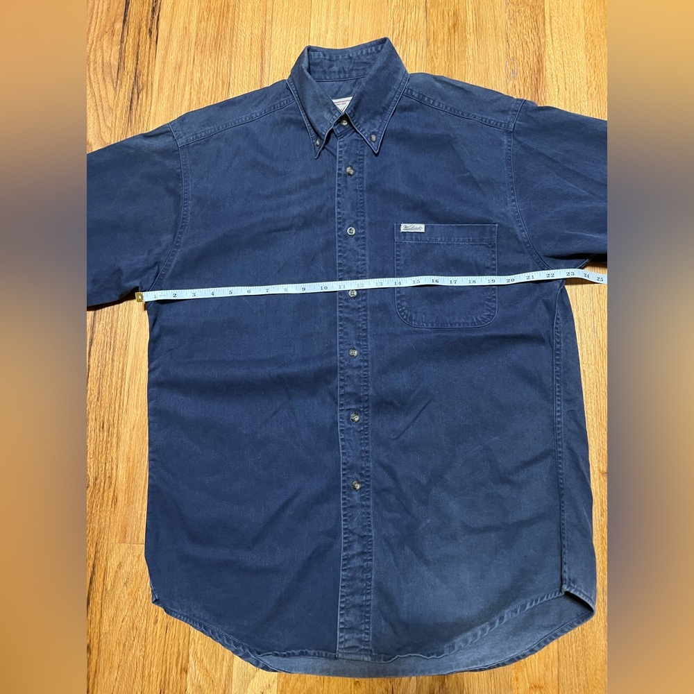 Woolrich Button Down Shirt, Large - Picture 2 of 12